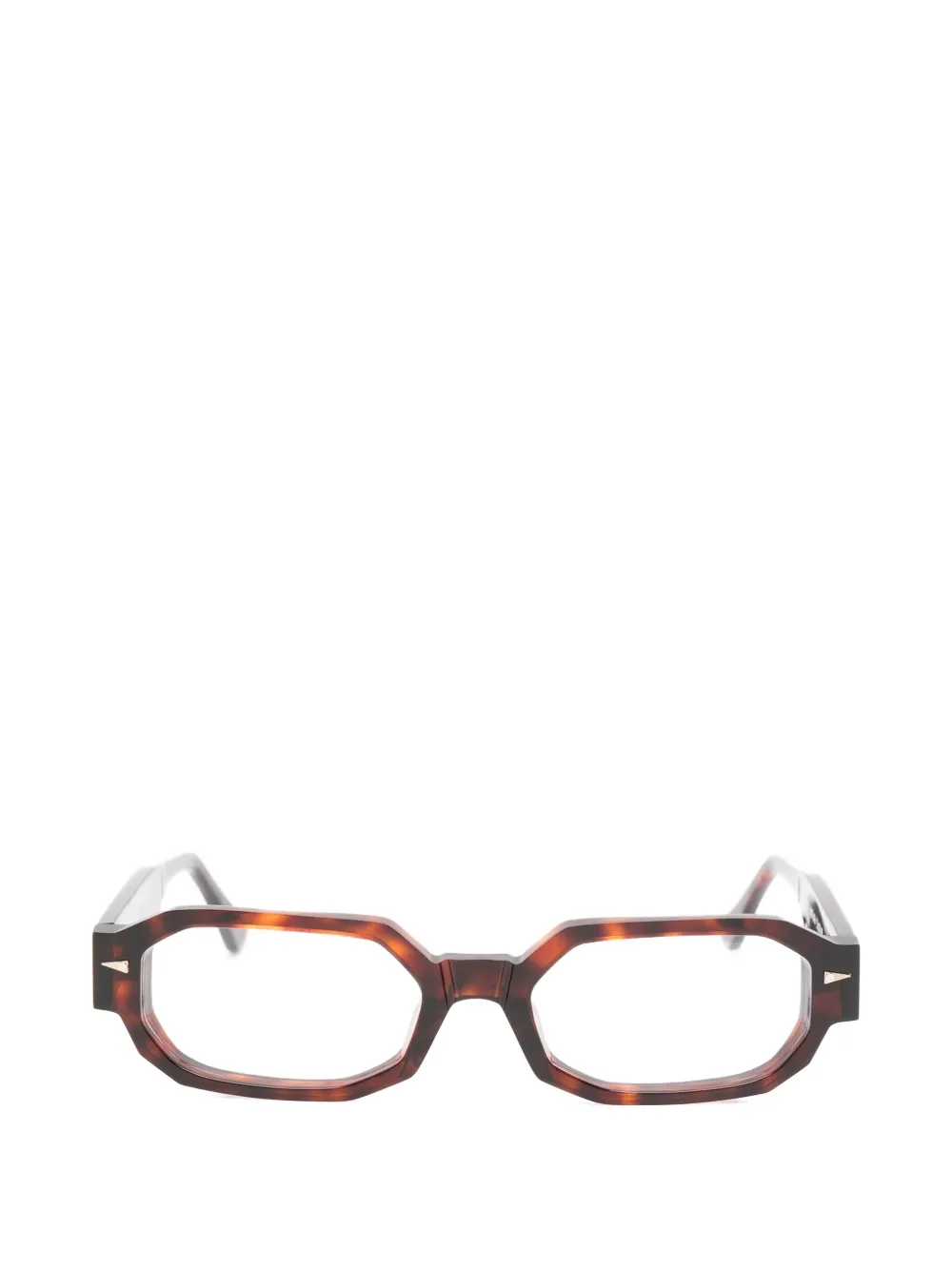 Ahlem Jules geometric glasses | Brown | Image 1