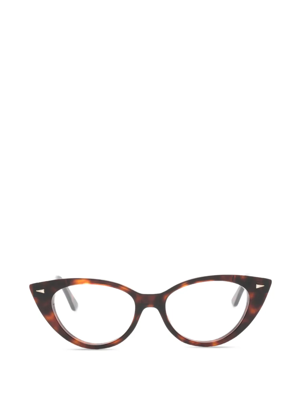 Ahlem Gambetta cat-eye glasses | Brown | Image 1