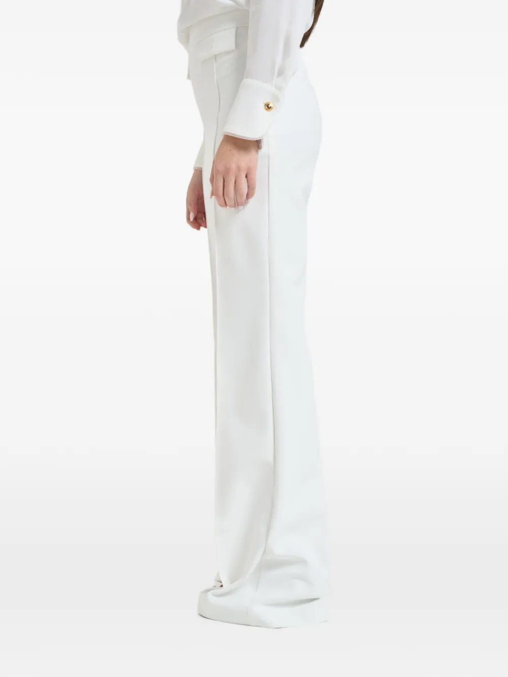  Elisabetta Franchi Straight-leg Trousers - White 