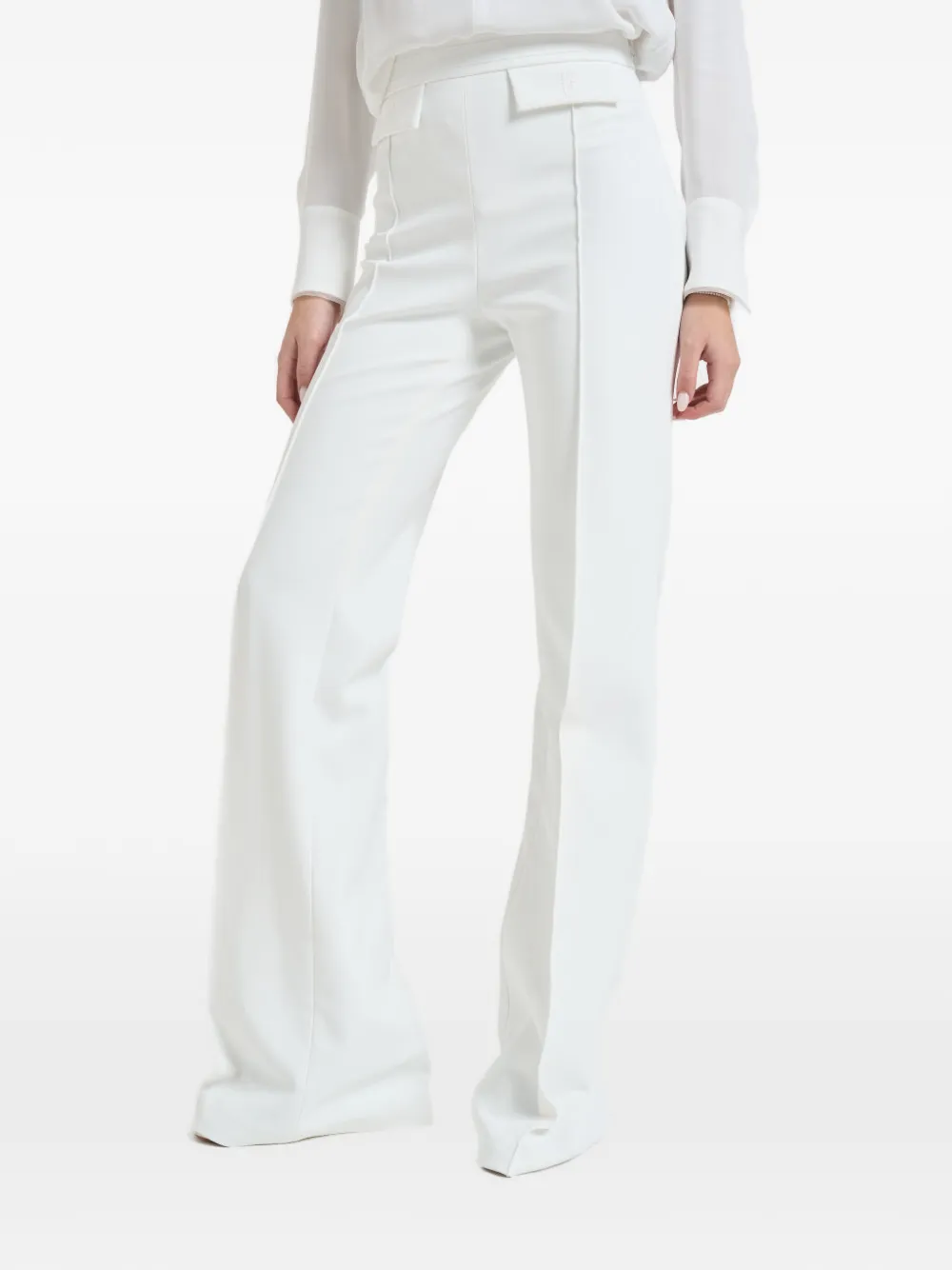 Elisabetta Franchi straight-leg trousers - Bianco