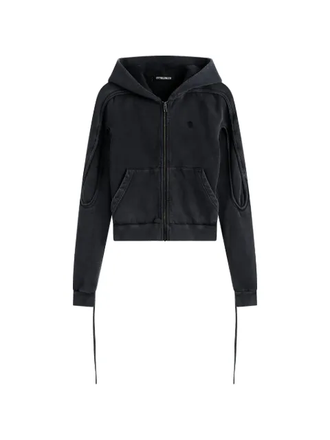 Ottolinger zip hooded sweatshirt