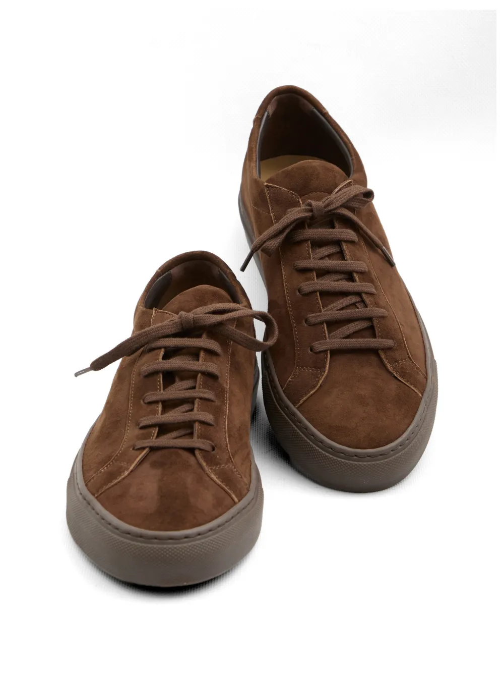 Common Projects Achilles suede lace-up sneakers Bruin