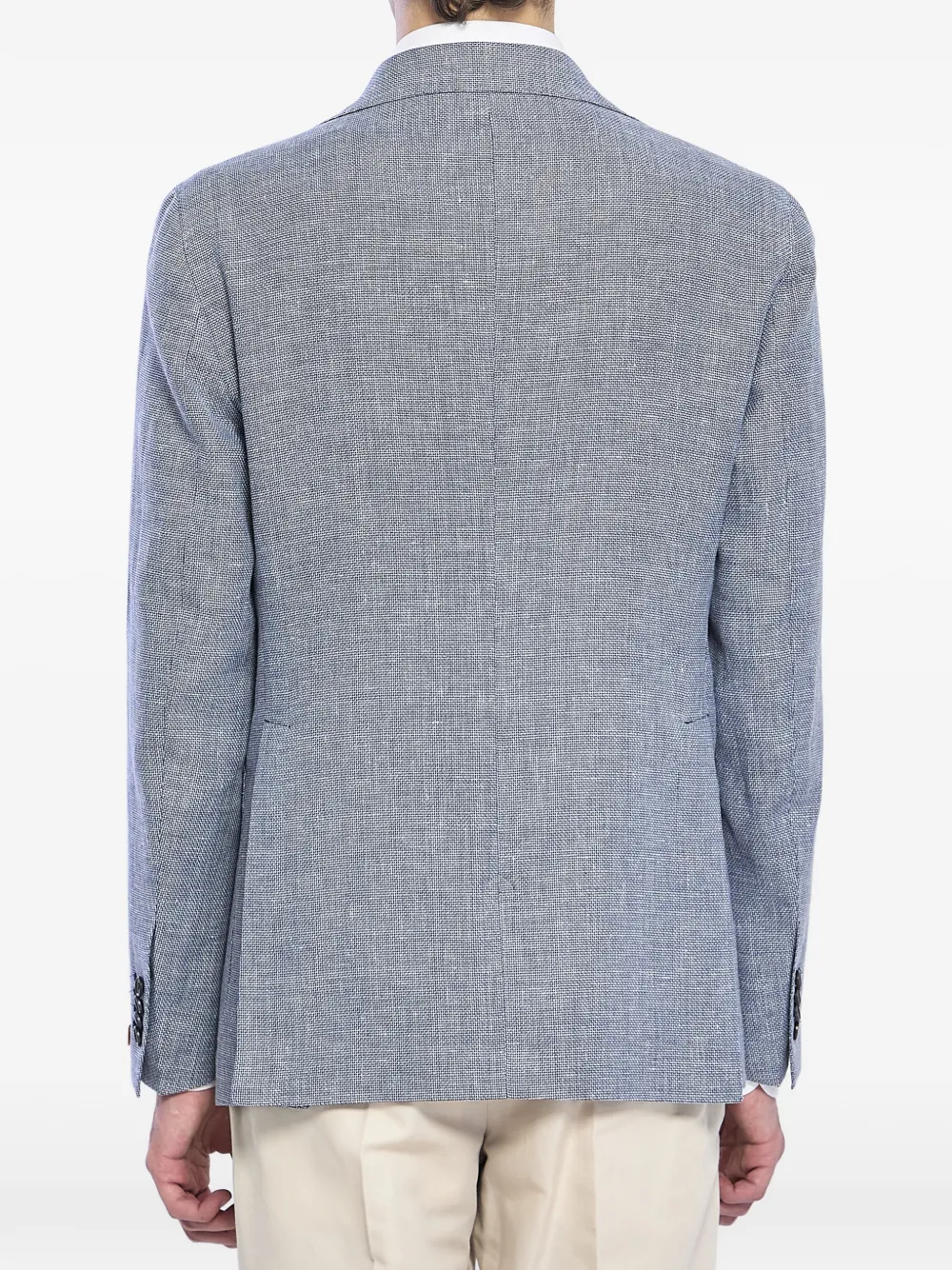 Tagliatore Jack met dubbele knoop en klassieke revers Blauw
