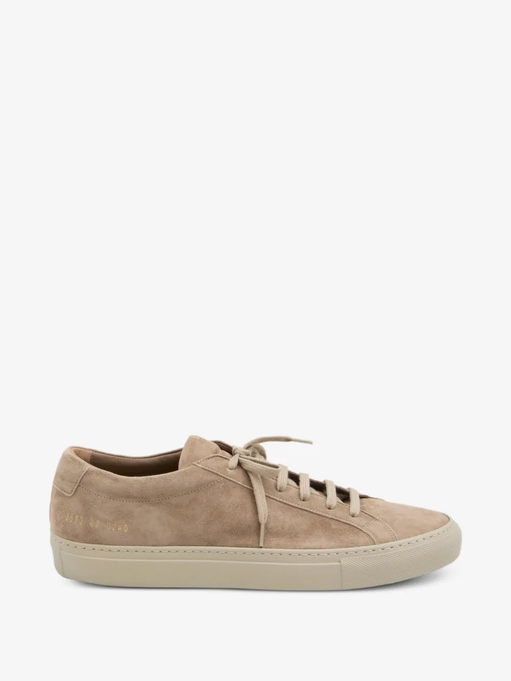 Common Projects lace-up suede sneakers | Neutrals | Image 1