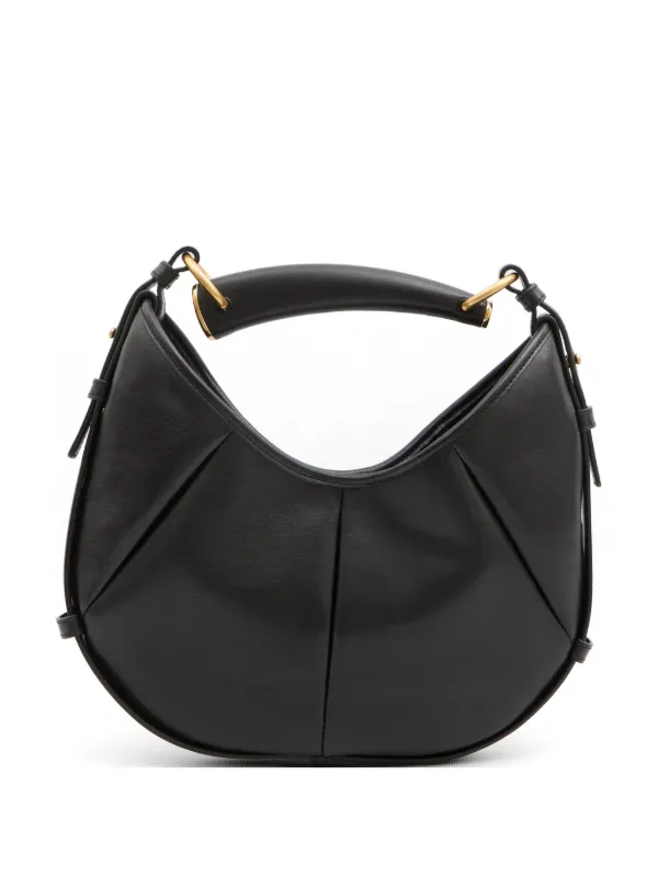Saint Laurent Mombasa Small Leather Bag in Black