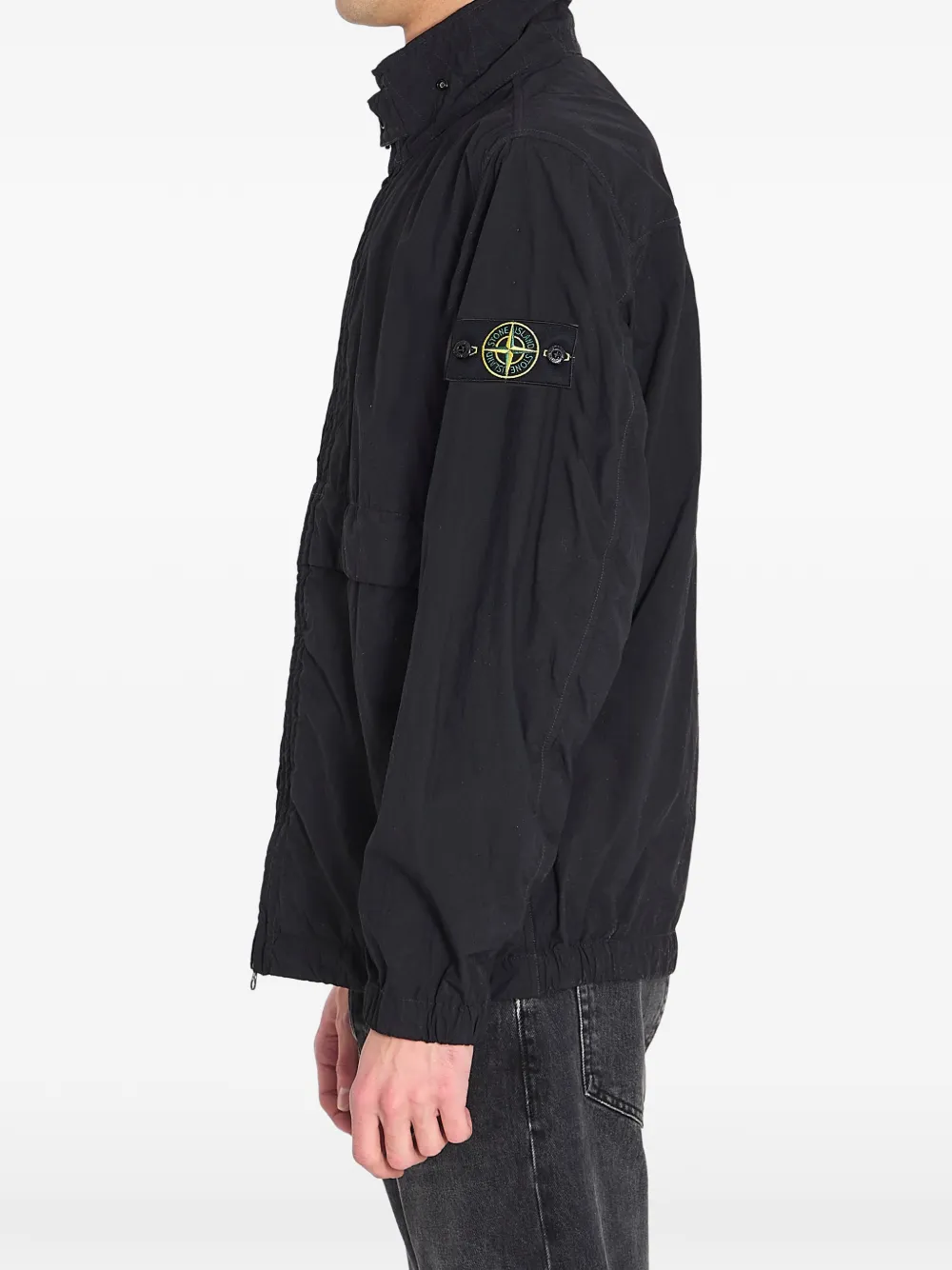  Stone Island Giacca Con Logo - Nero 