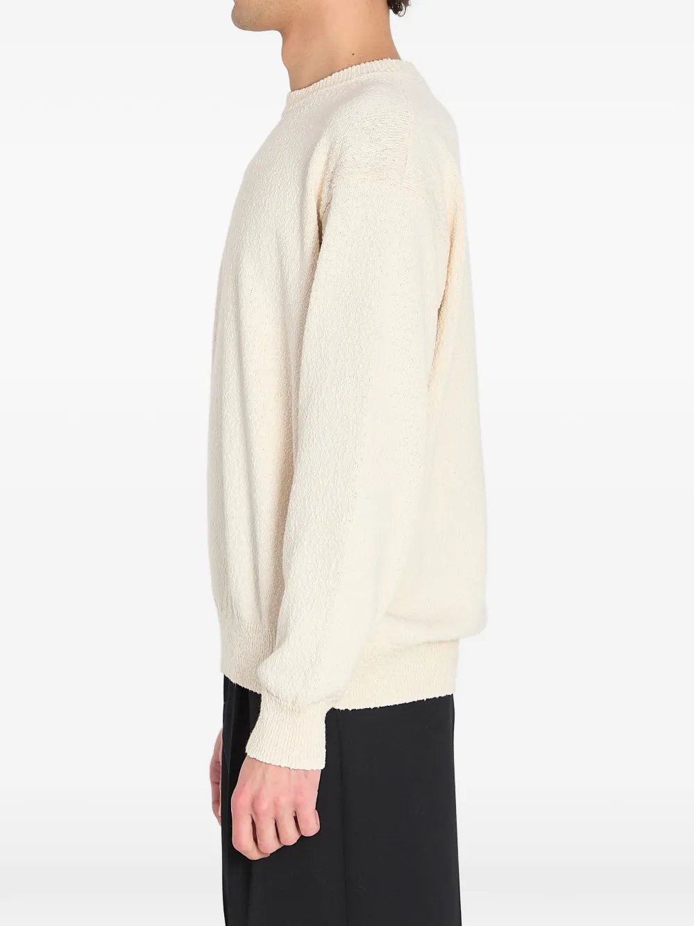  Roberto Collina Crew-neck Sweater - Neutrals 