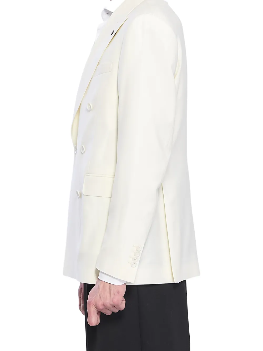 Tagliatore Blazer met dubbele rij knopen Beige
