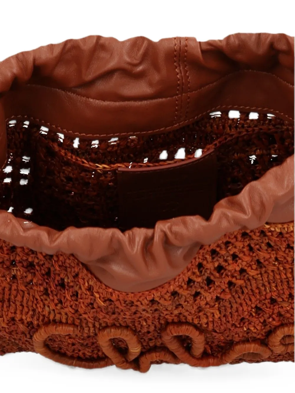 Chloé Summer Banana mini-schoudertas Bruin