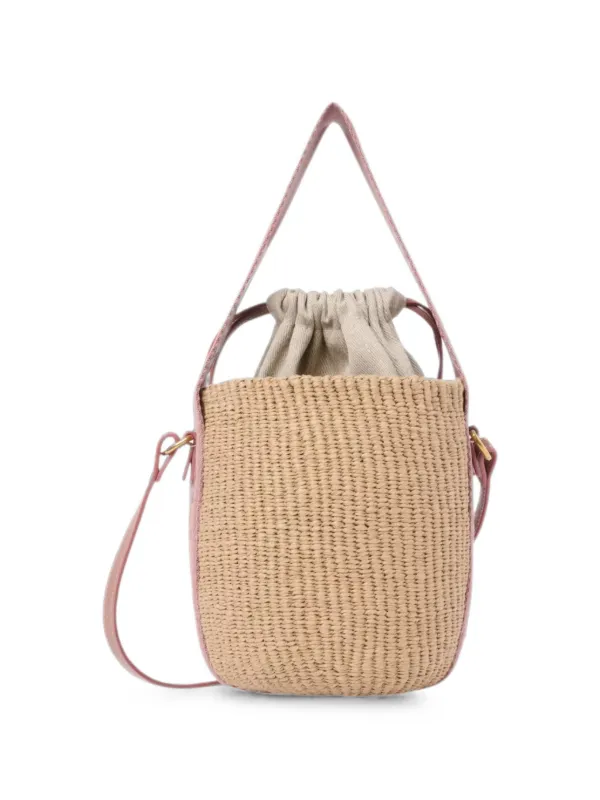Chloé x Mifuko Small Woody Basket In Natural Fibres | Neutrals
