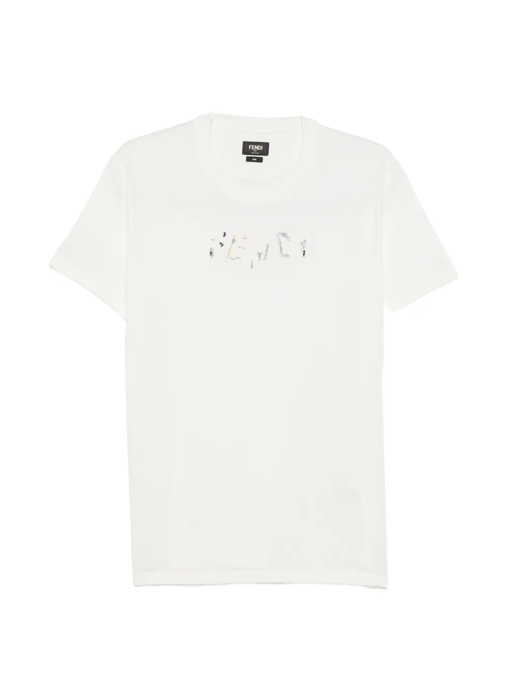 FENDI ロゴ Tシャツ | ホワイト | Image 1