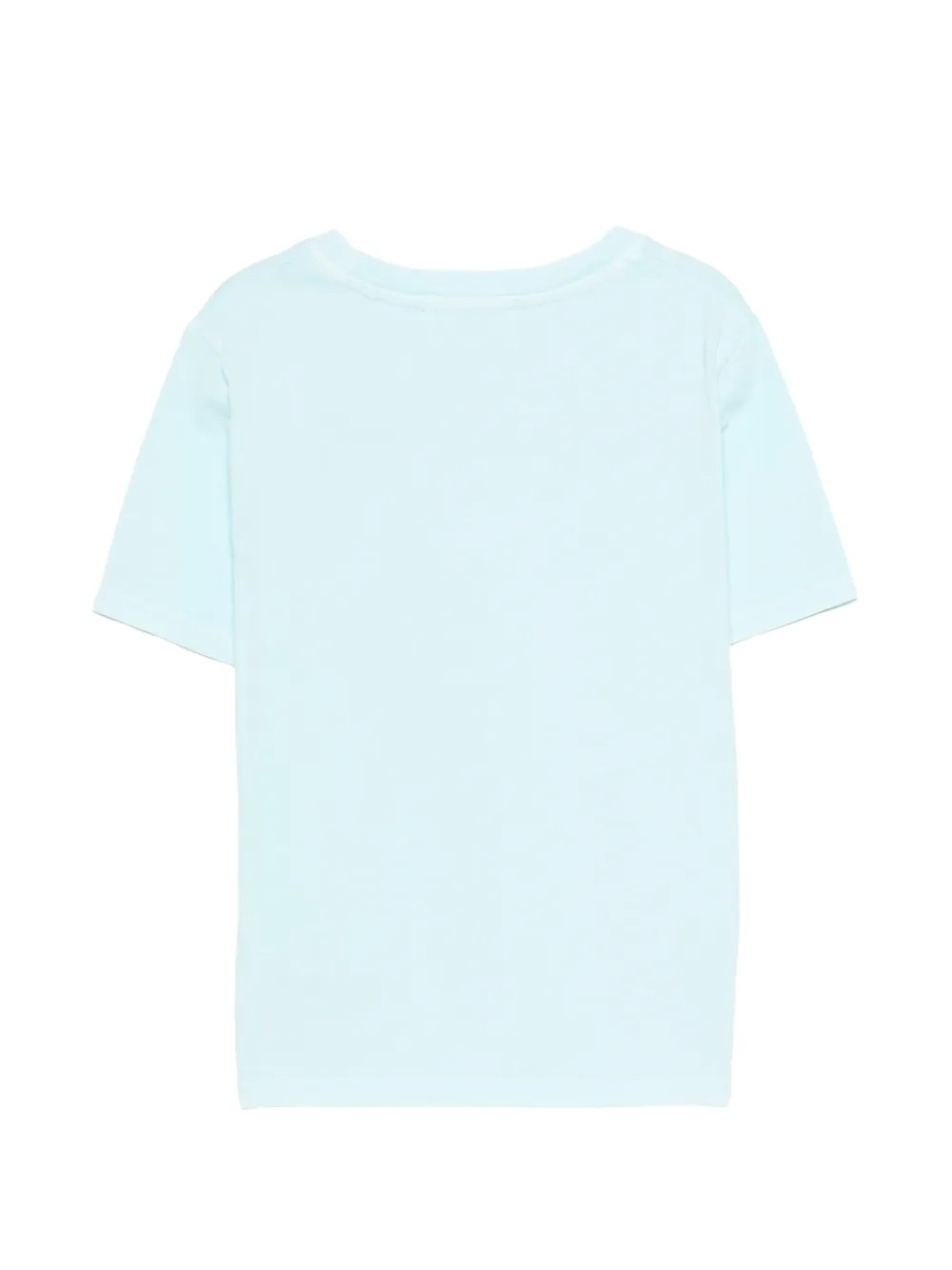  Mc2 Saint Barth Kids Logo-embossed T-shirt - Blue 