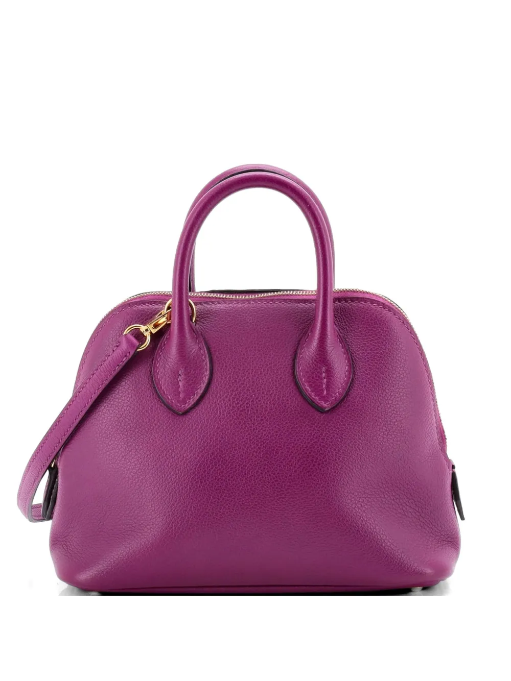 Hermès Pre-Owned Bolide 1923 Bag Evercolor Mini crossbody bag - Viola