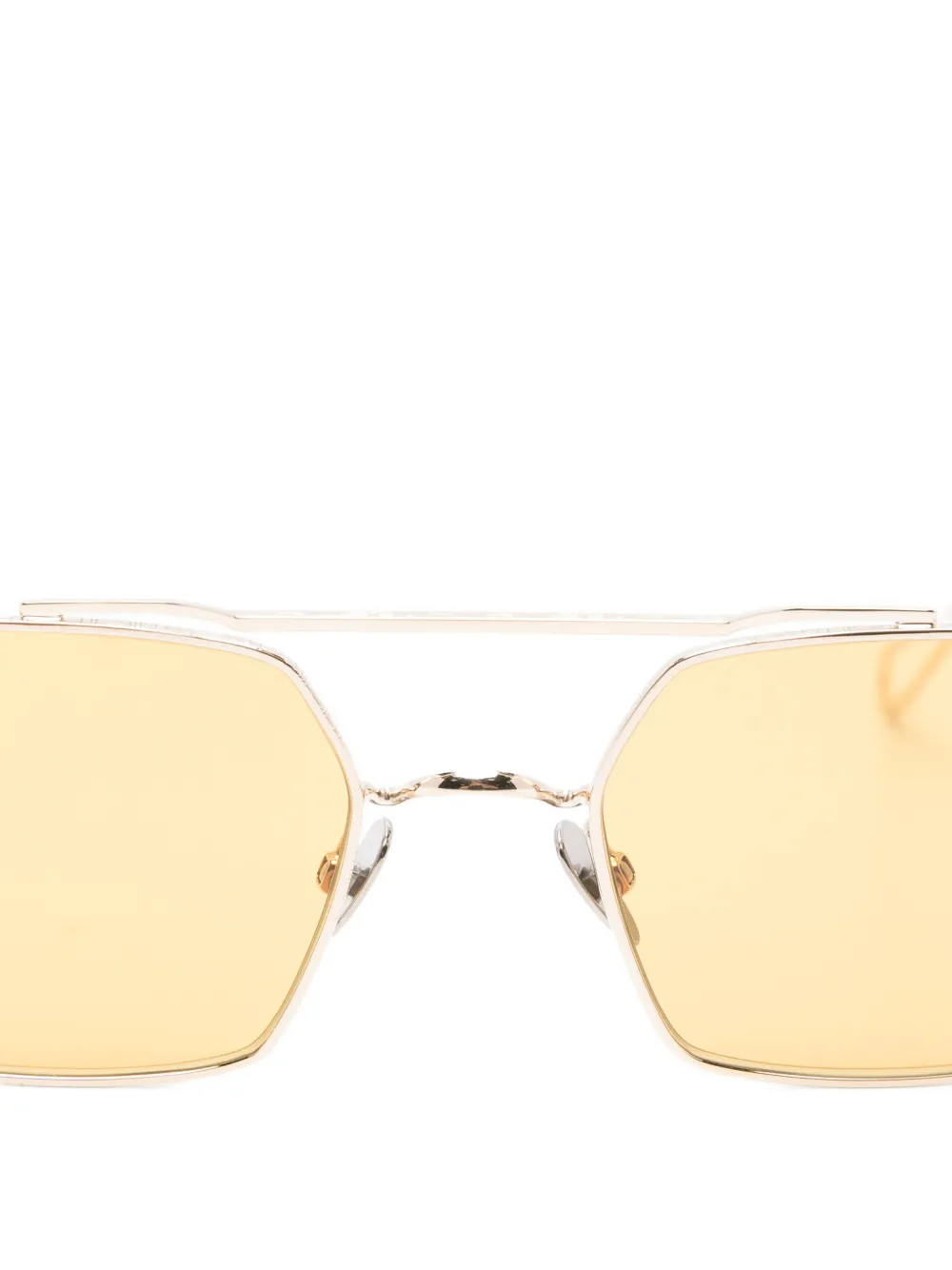 Clovis Geometic-Frame Sunglasses