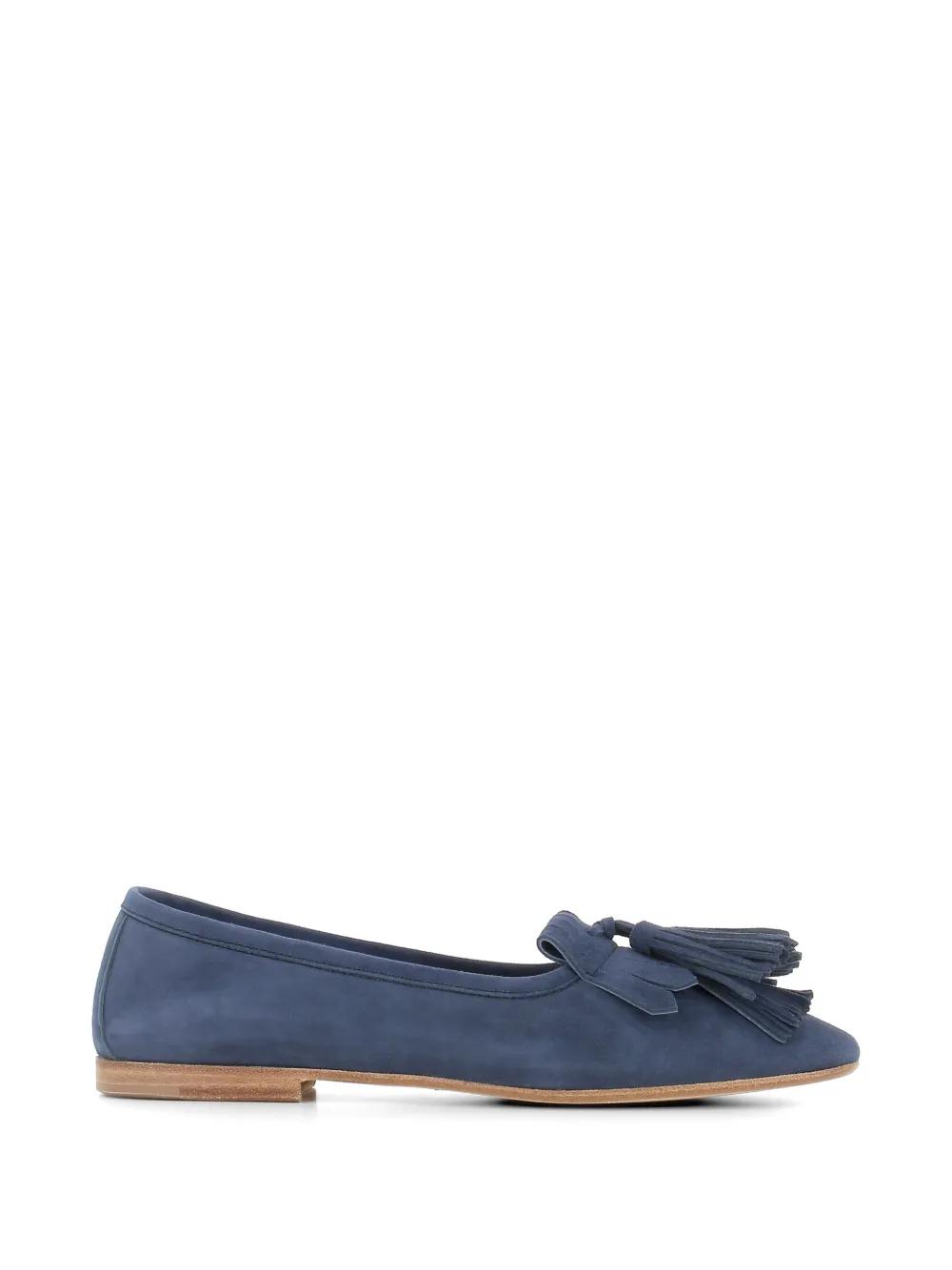 Henderson Baracco tassel-detail suede loafers - Blu