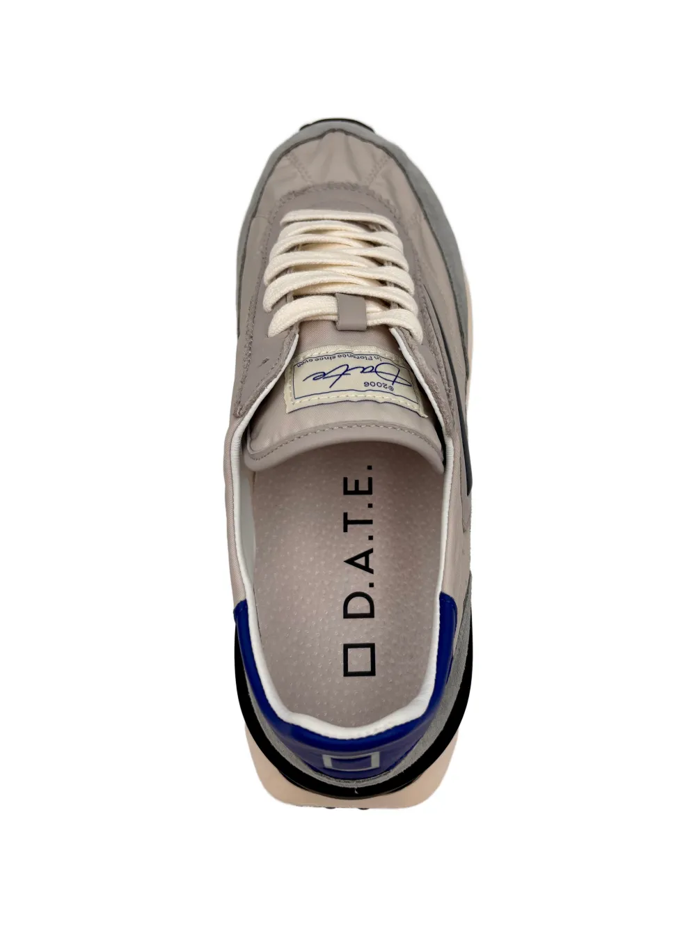 D.A.T.E. Athleta Touch sneakers met vlakken Grijs