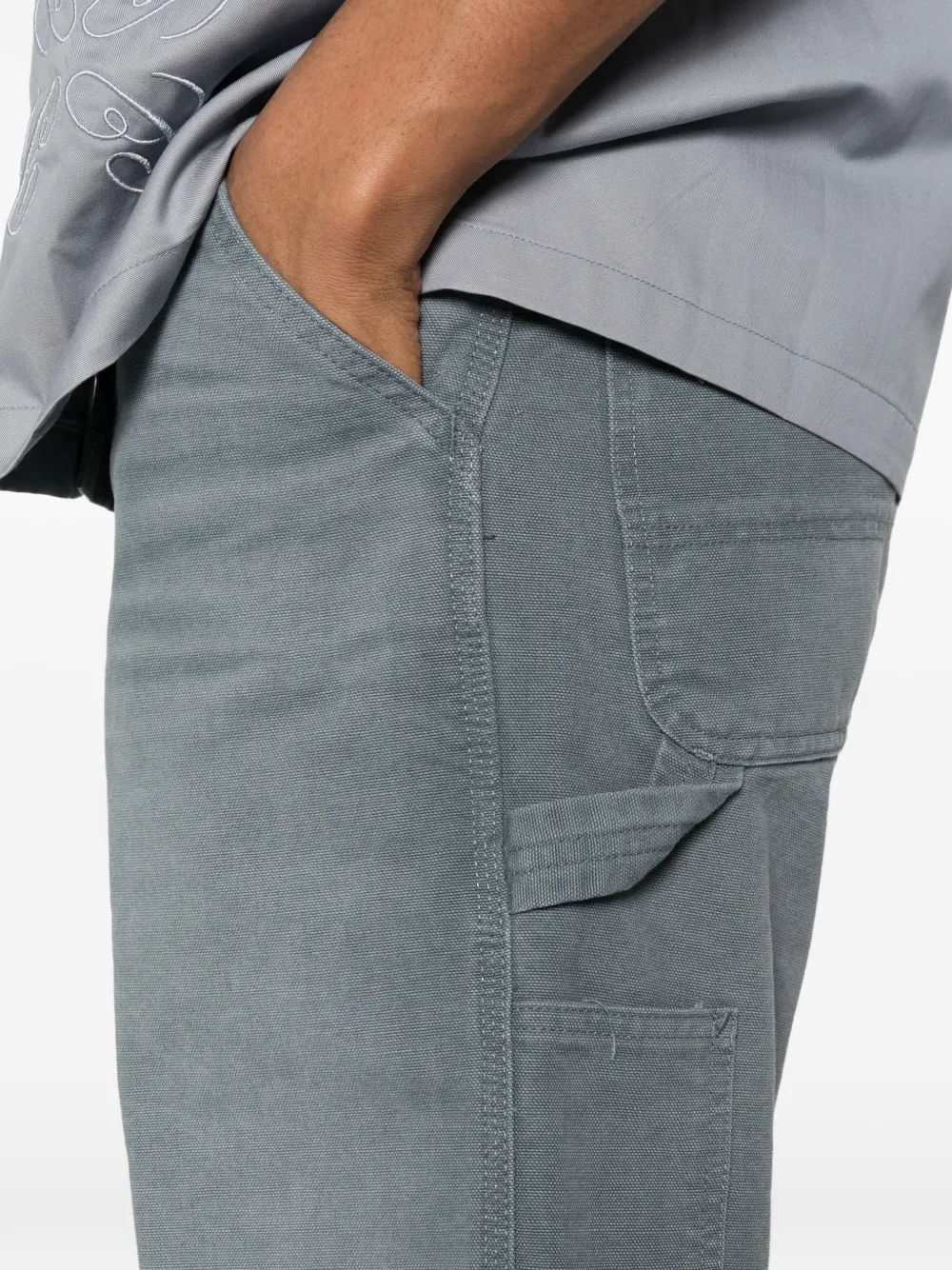 Carhartt WIP Ruimvallende shorts Grijs
