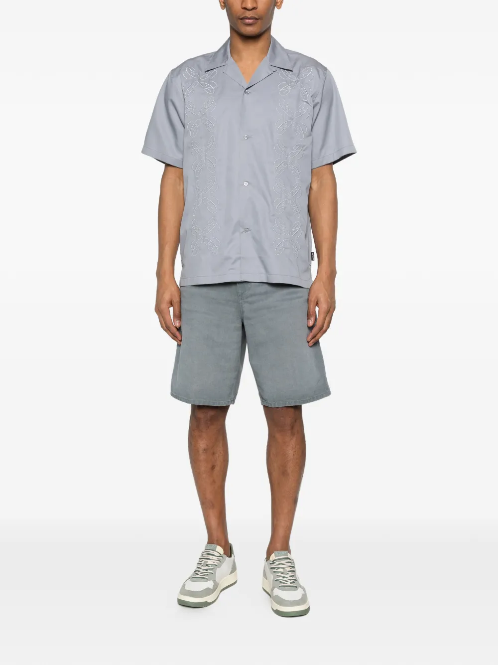 Carhartt WIP Ruimvallende shorts Grijs