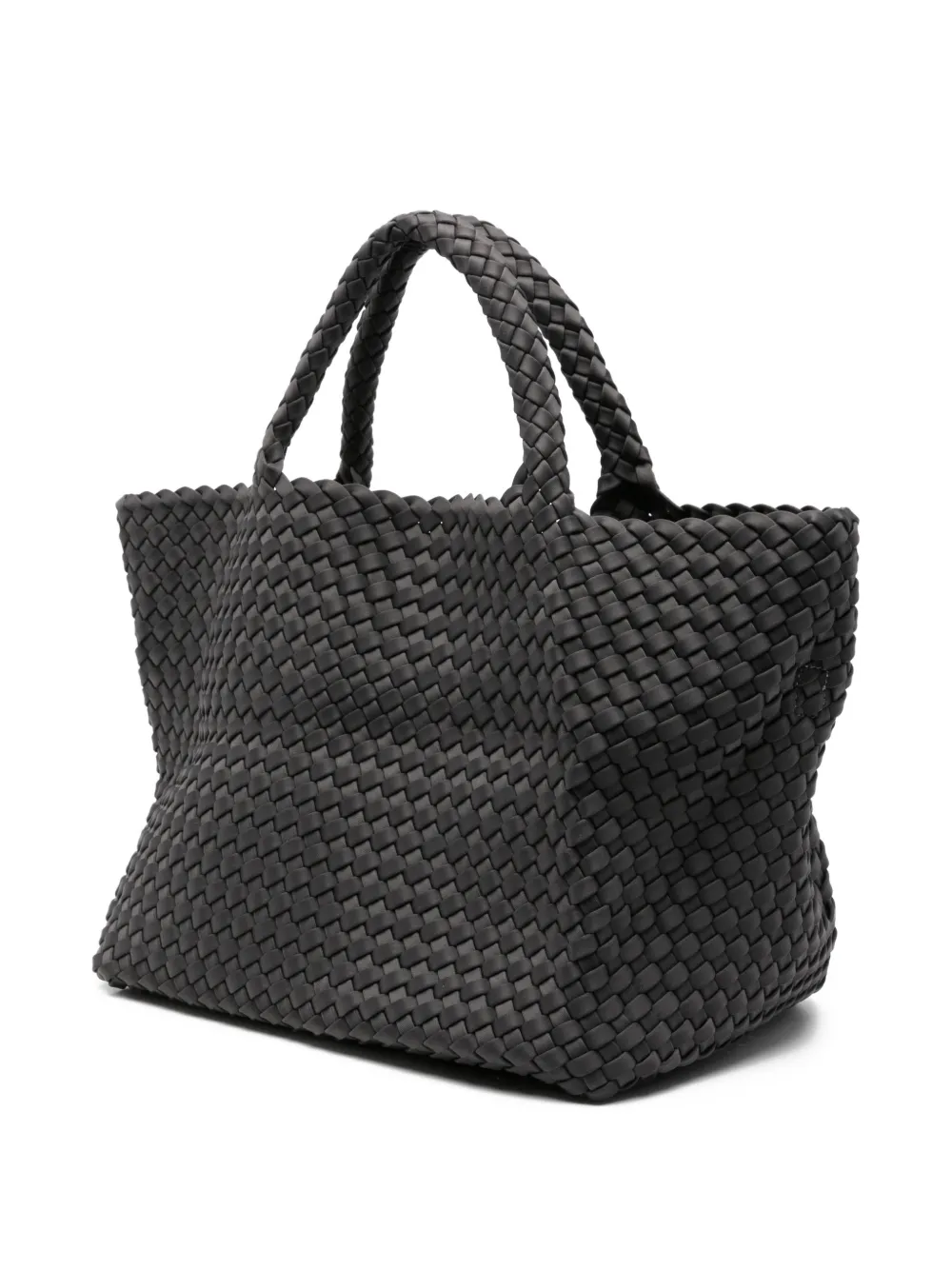  Marrea Medium Slate Whisper Woven Handle Tote Bag - Grey 