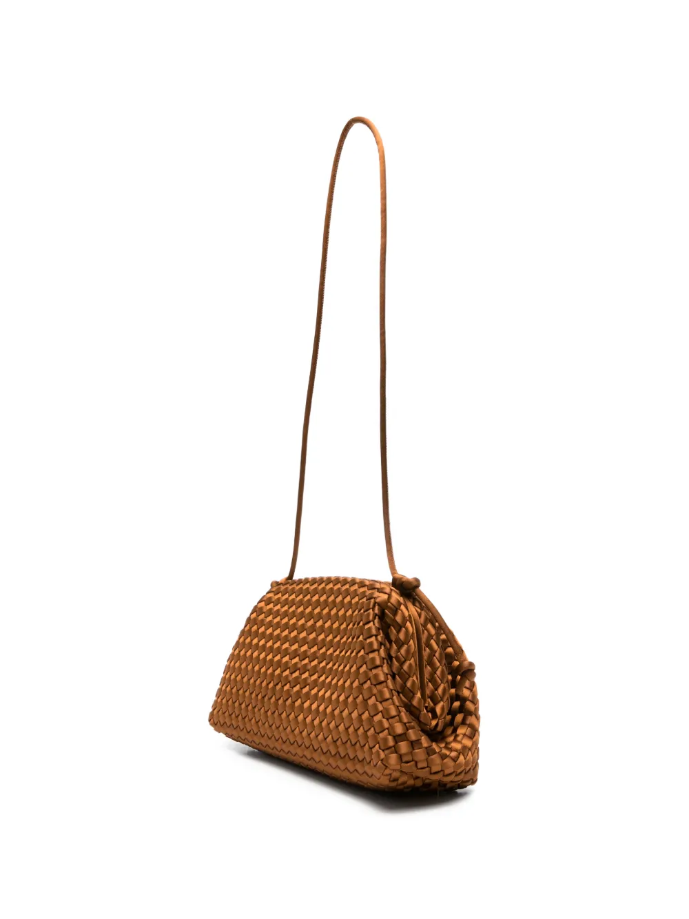  Marrea Woven Clutch Bag - Brown 