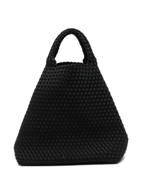 MARREA large woven handle tote bag