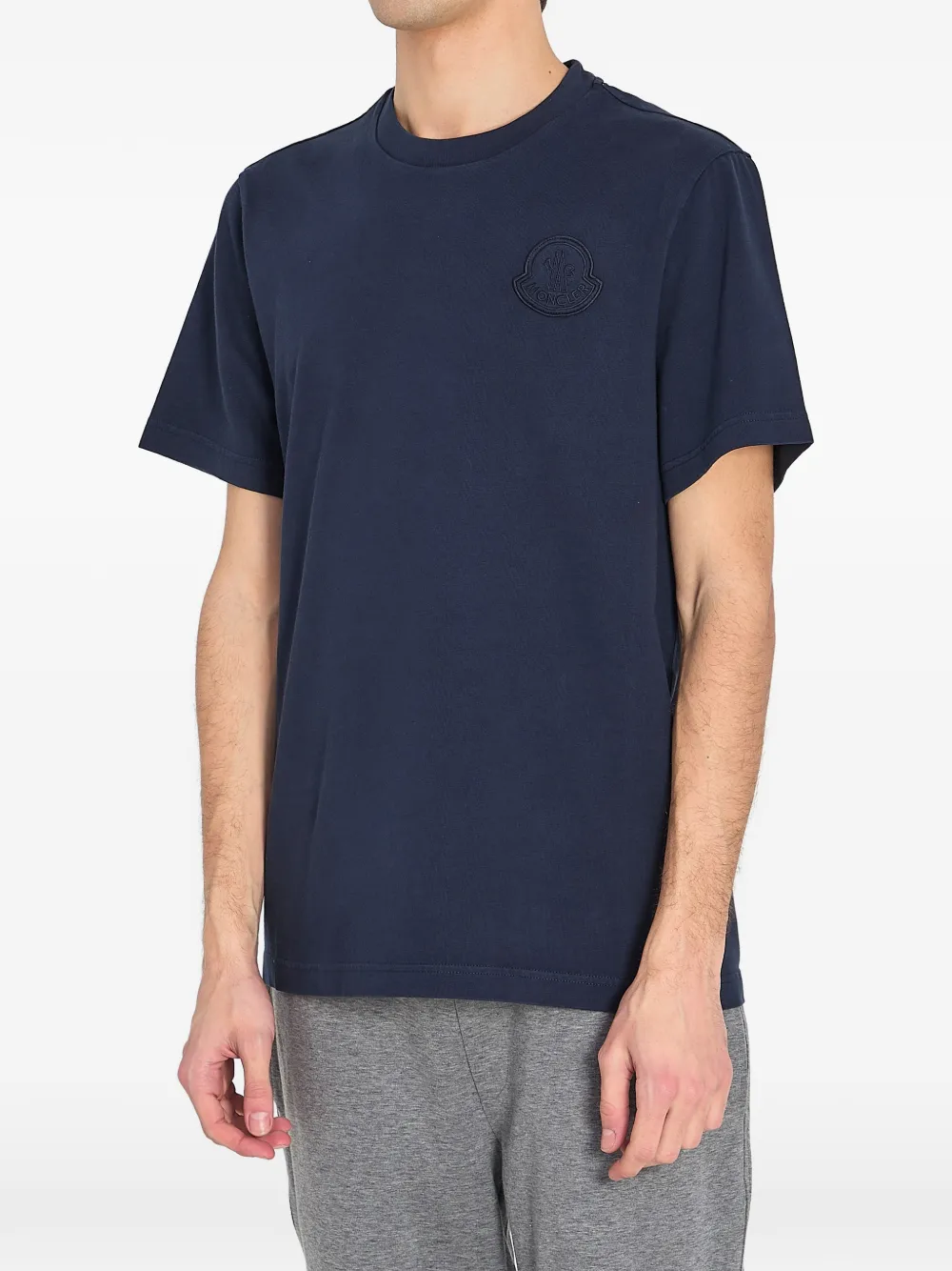 Moncler футболка с вышитым логотипом | Футболки | Image 2