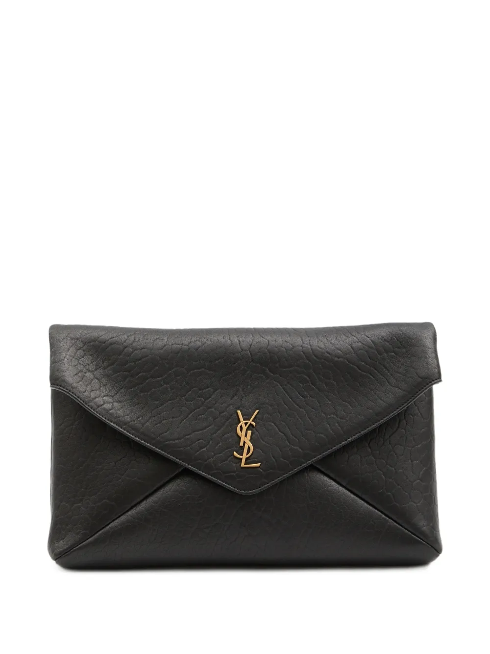 Saint Laurent Cassandre large pouch - Schwarz