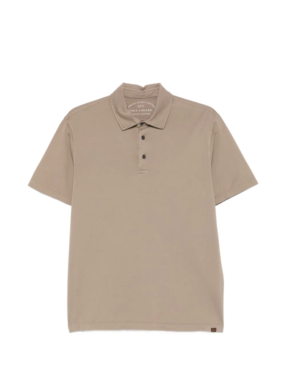 Paul & Shark buttoned short-sleeve polo shirt - Nude