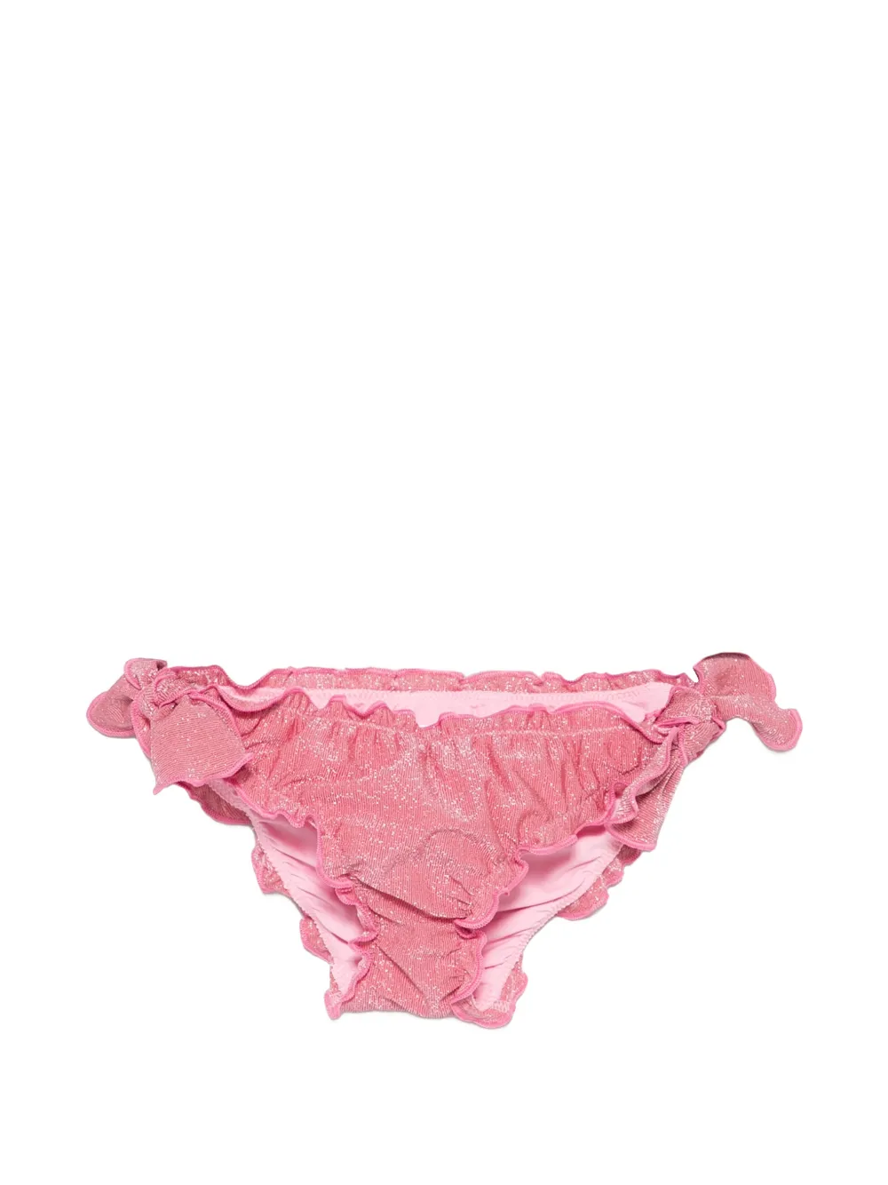 MC2 Saint Barth Kids Cric ruffled bikini bottom - Rosa