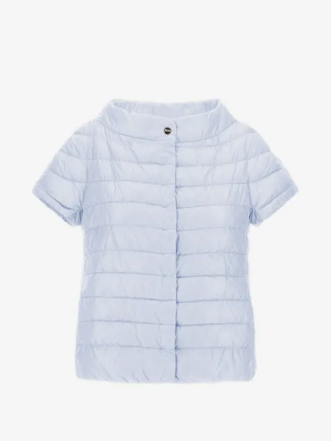 Herno Greta short-sleeve cape