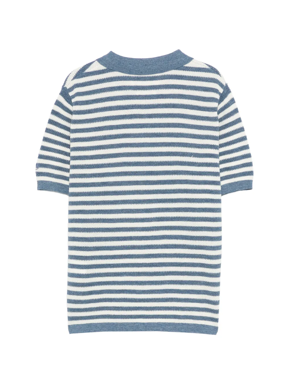 Sloan Jr Striped V-Neck Polo Shirt