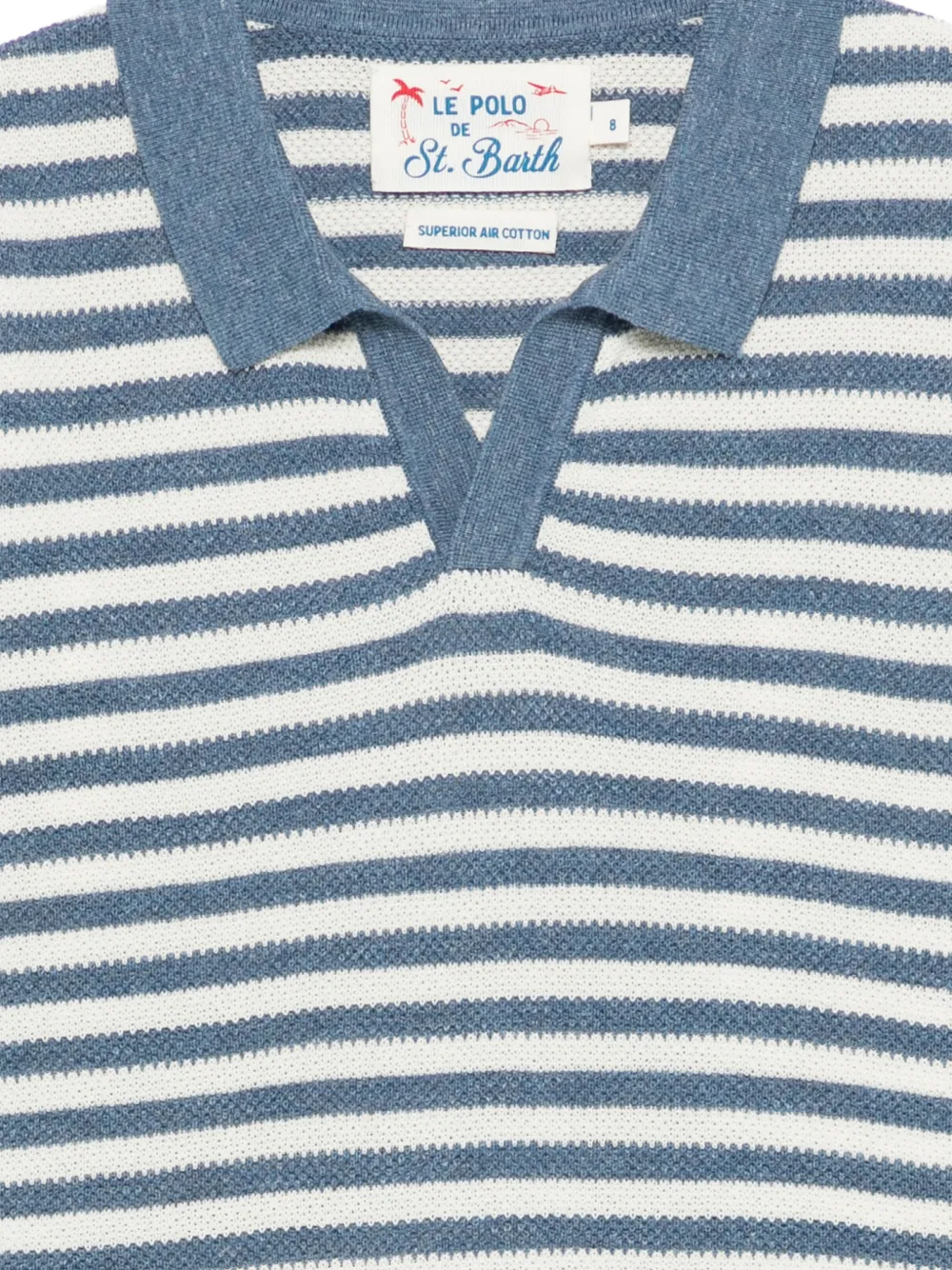 Sloan Jr Striped V-Neck Polo Shirt