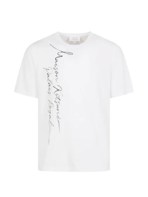 Maison Kitsuné Camiseta Script