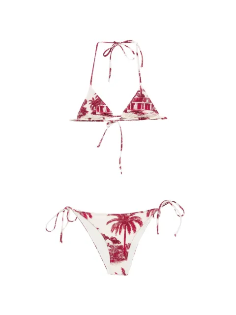 MC2 Saint Barth Leah print tie bikini
