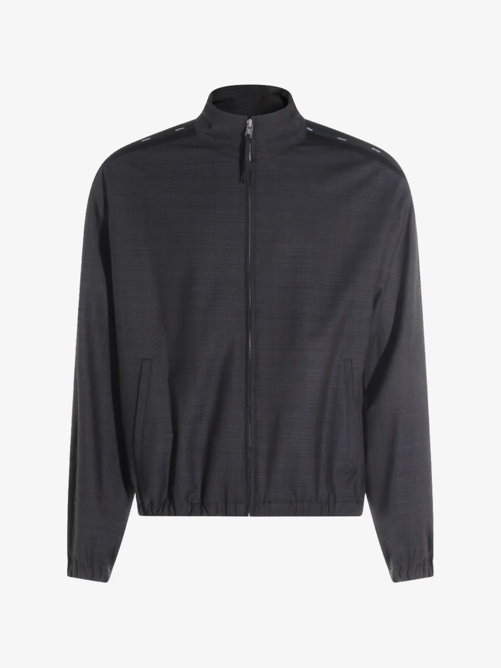 Moschino zip fastening bomber jacket | Grey | Image 1