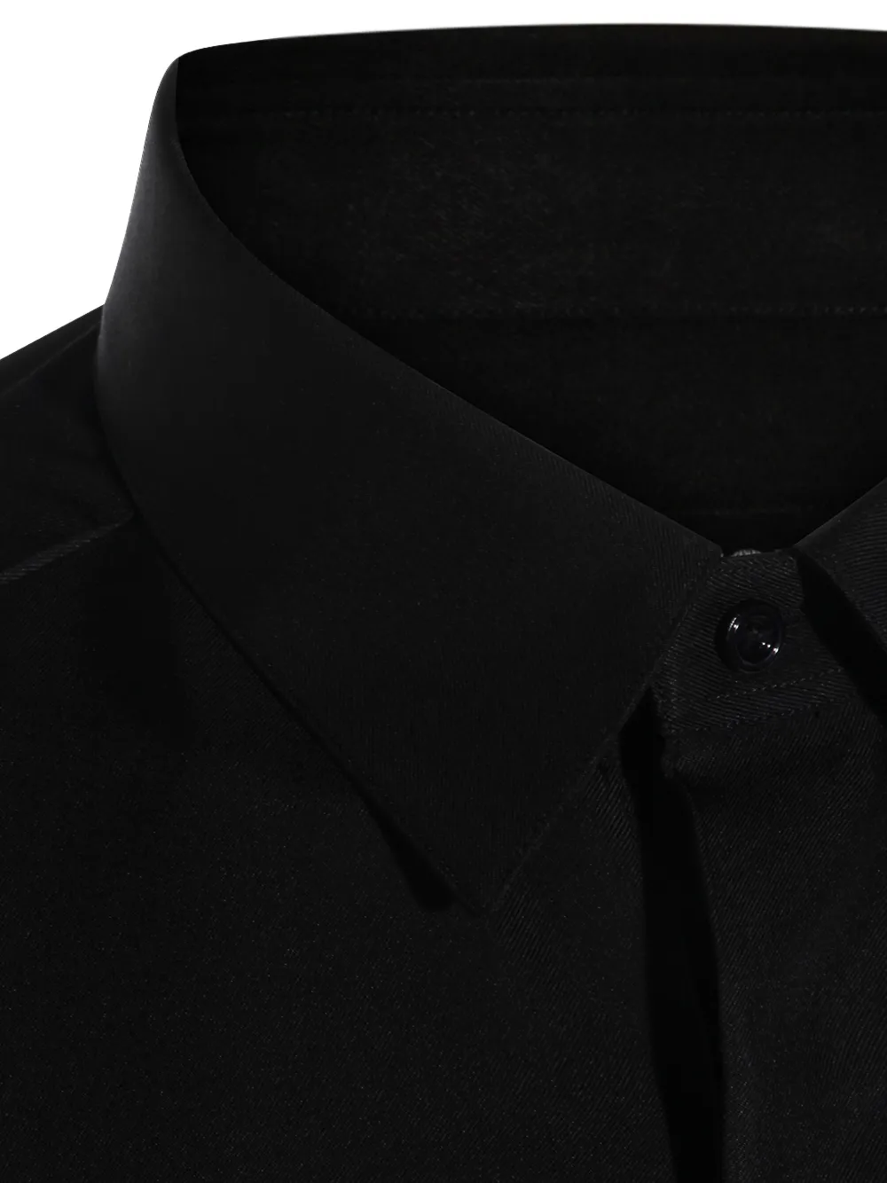 TOM FORD Twill overhemd Zwart