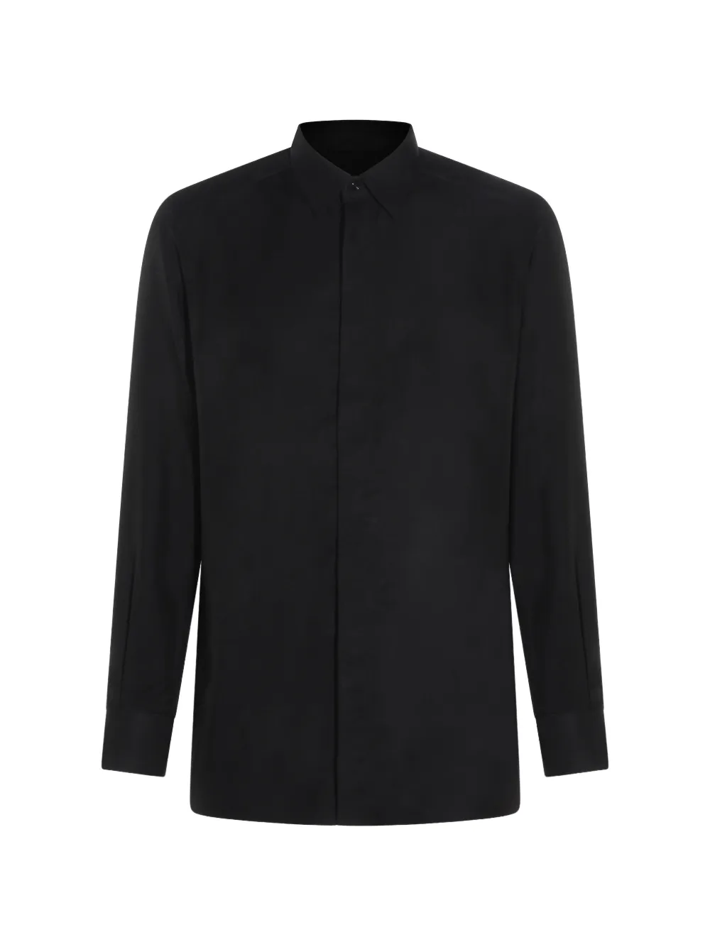 TOM FORD twill long-sleeve shirt - Nero