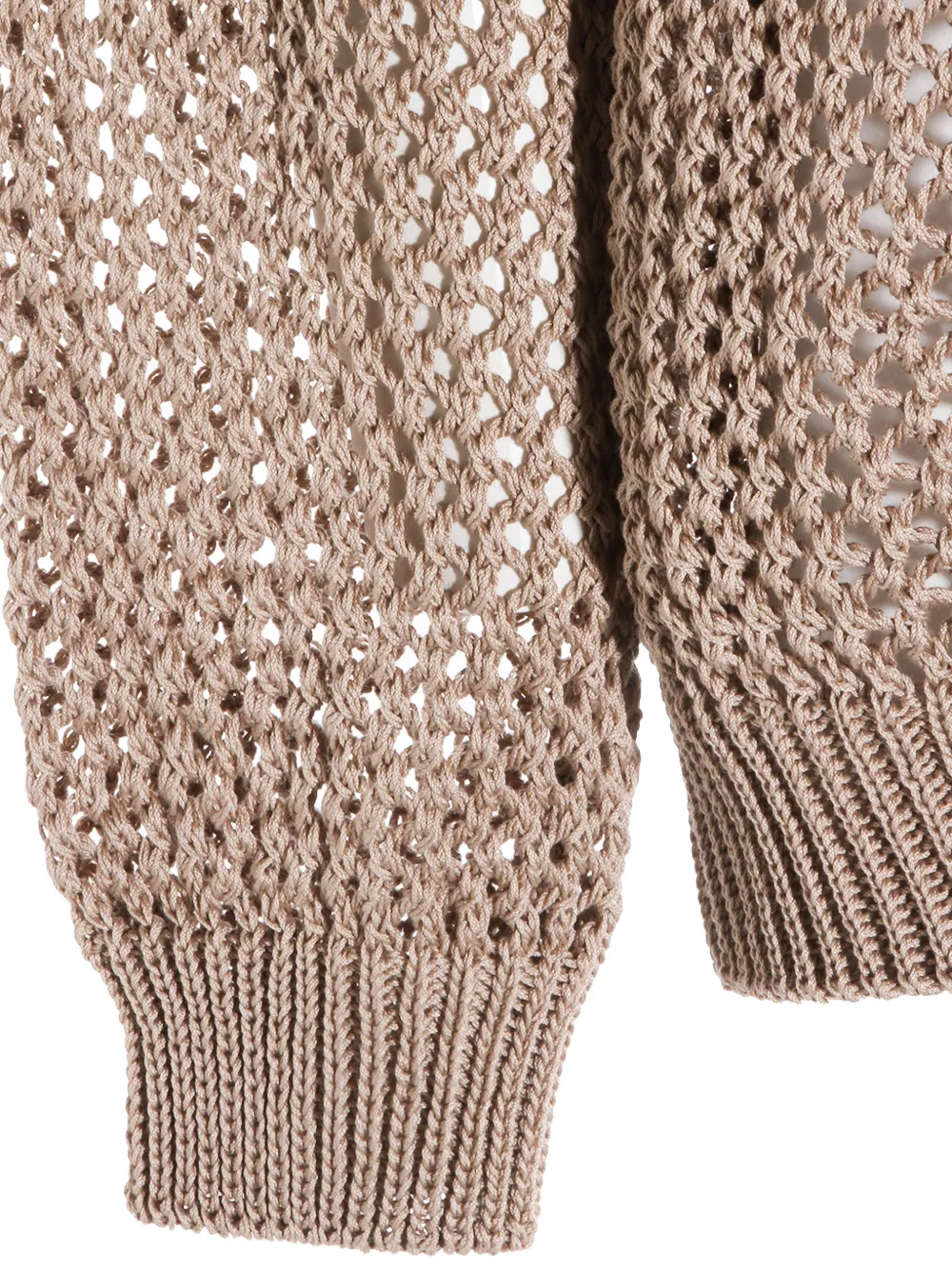  Maison Kitsuné Open-knit Jumper - Neutrals 