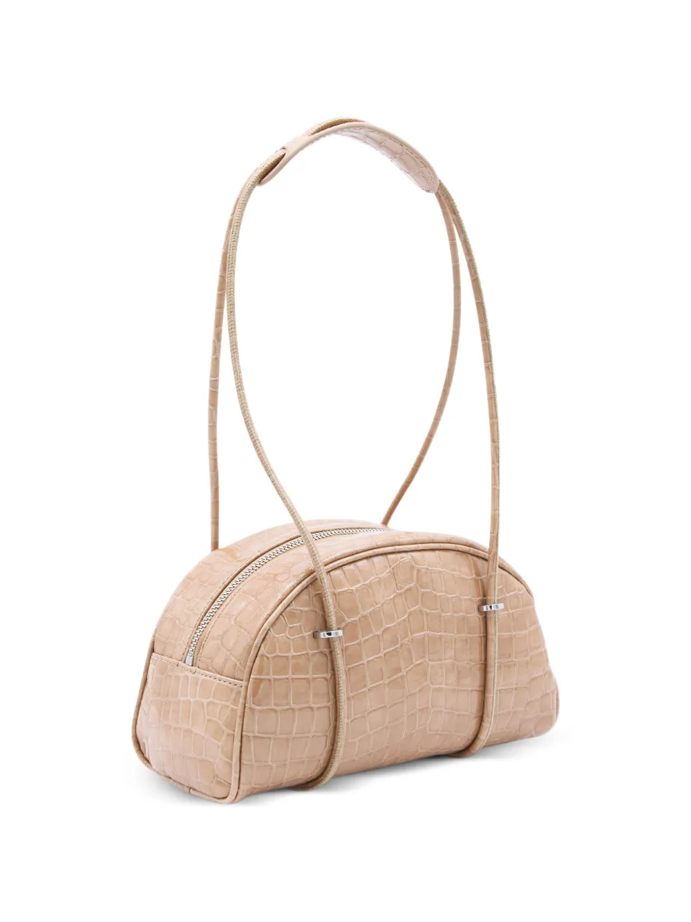 BY FAR Kimberly schoudertas Beige