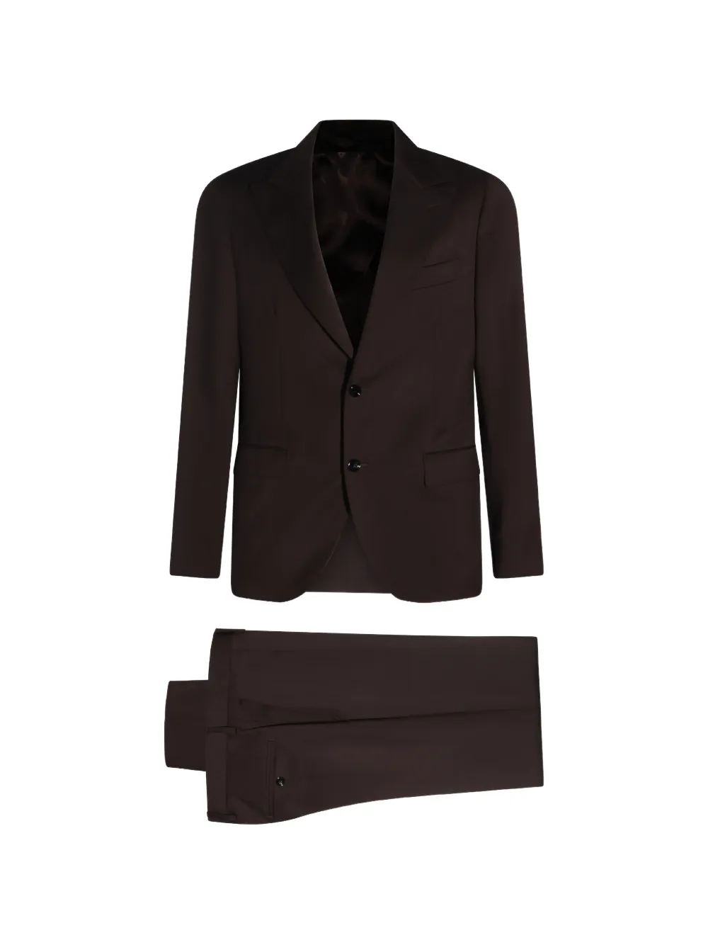 Lardini wool suit - Marrone