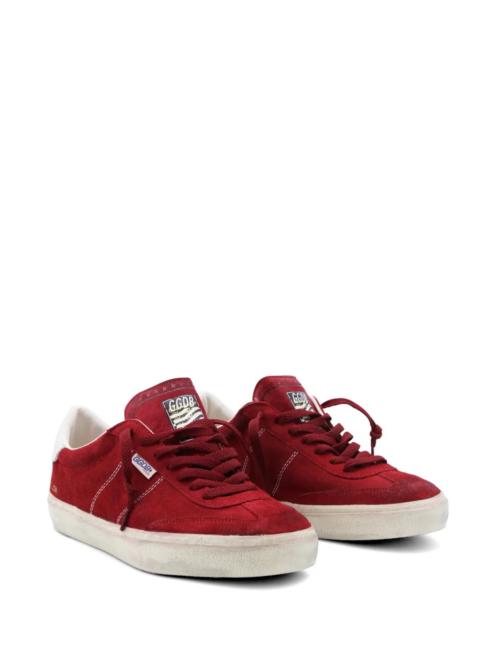 Golden Goose Soul Star suède sneakers Rood