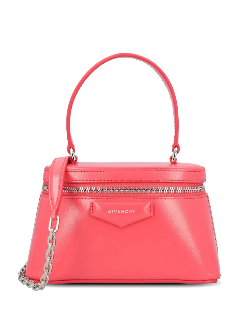 Givenchy Antigona chain-detail leather tote bag - Rosa