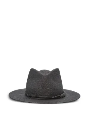 Brunello Cucinelli ストローフェドーラハット | ニュートラル