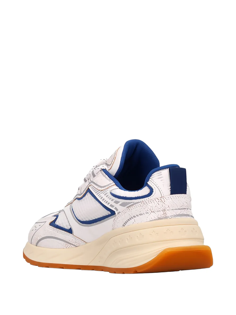 DSQUARED2 Sneakers met logo Beige