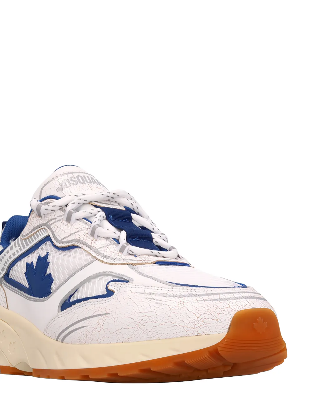 DSQUARED2 Sneakers met logo Beige