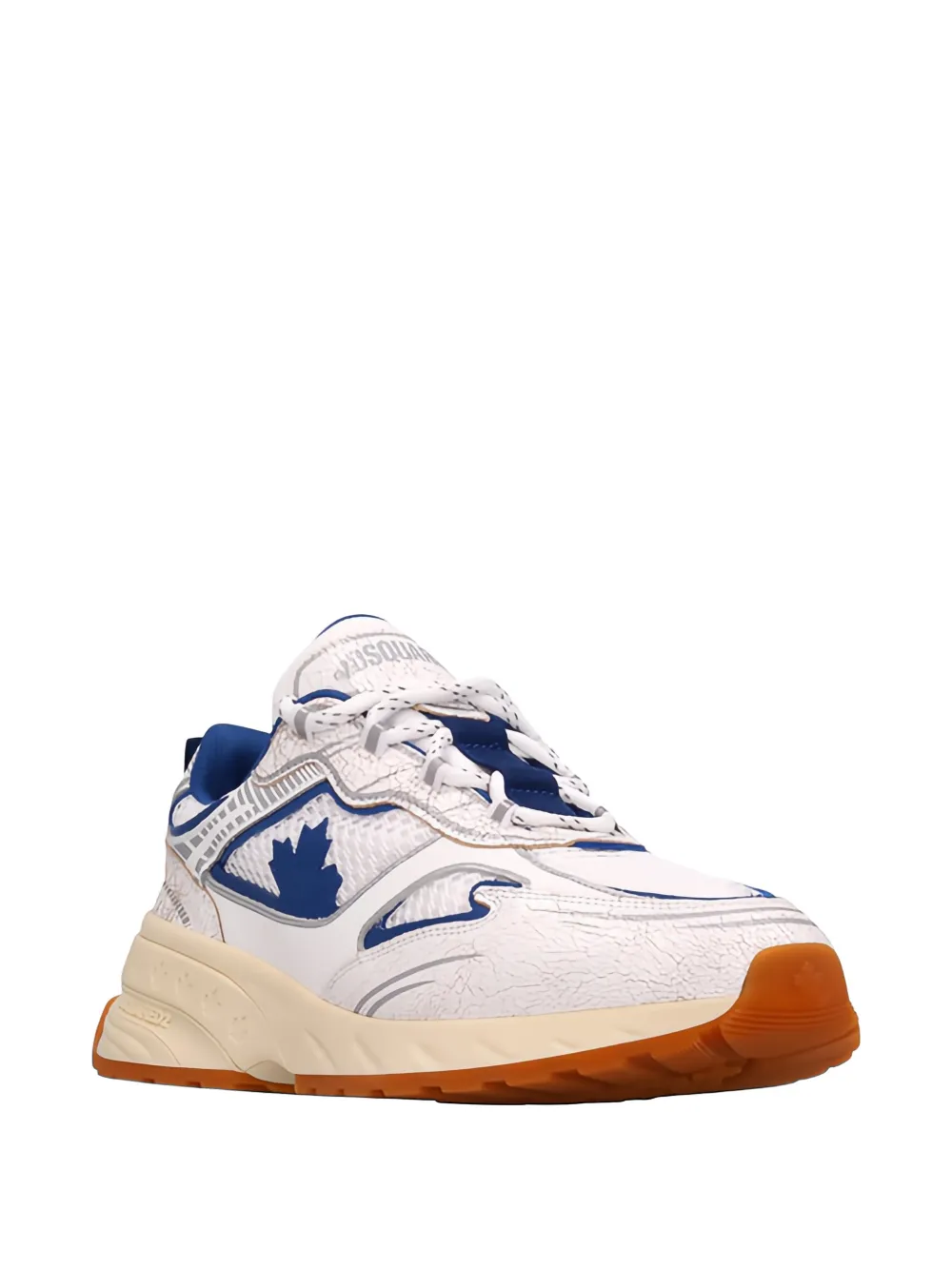 DSQUARED2 Sneakers met logo Beige