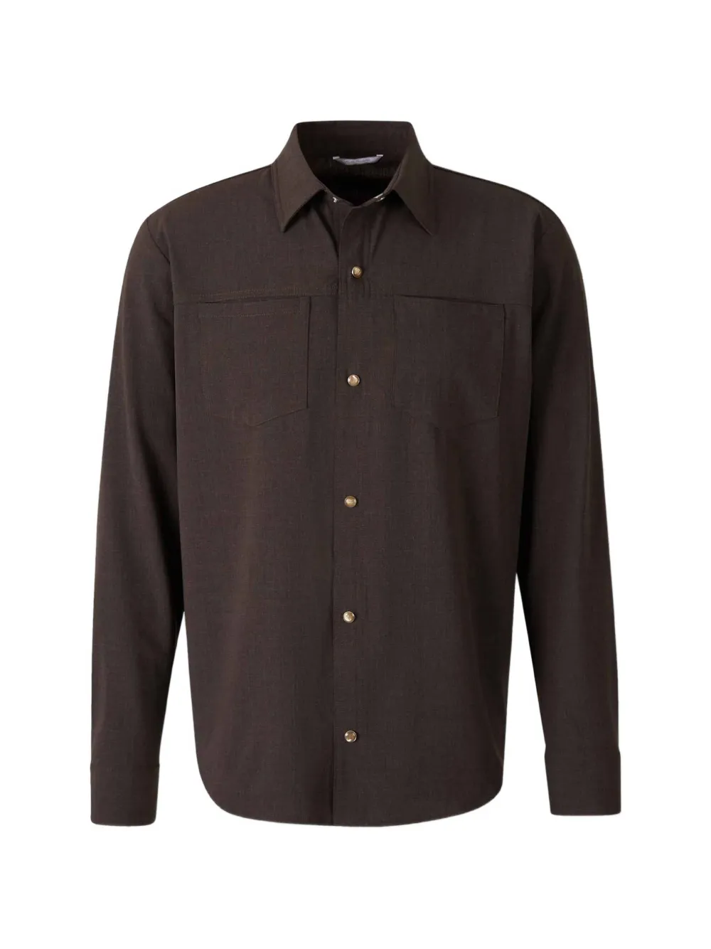 Marco Pescarolo Zeus buttoned shirt - Marrone
