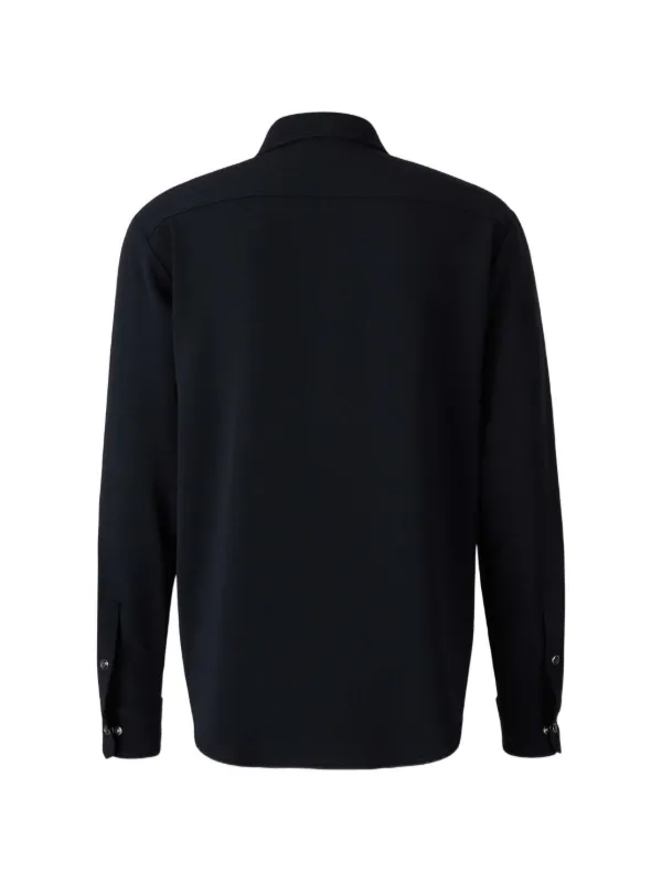 Marco Pescarolo Zeus Buttoned Overshirt | Blue | FARFETCH ZA