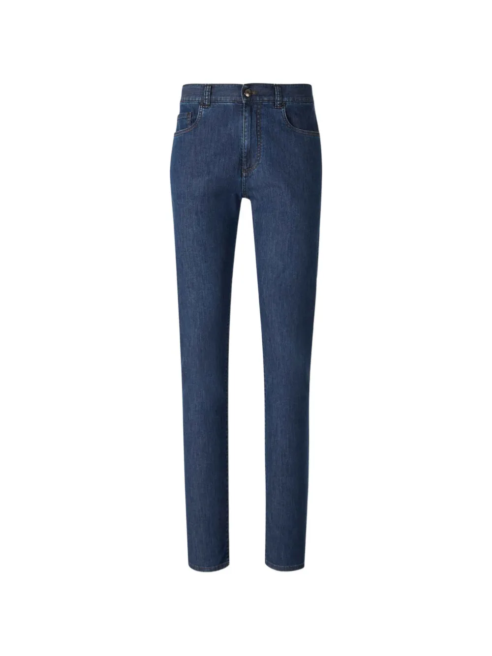 Canali five-pocket-style jeans - Blu