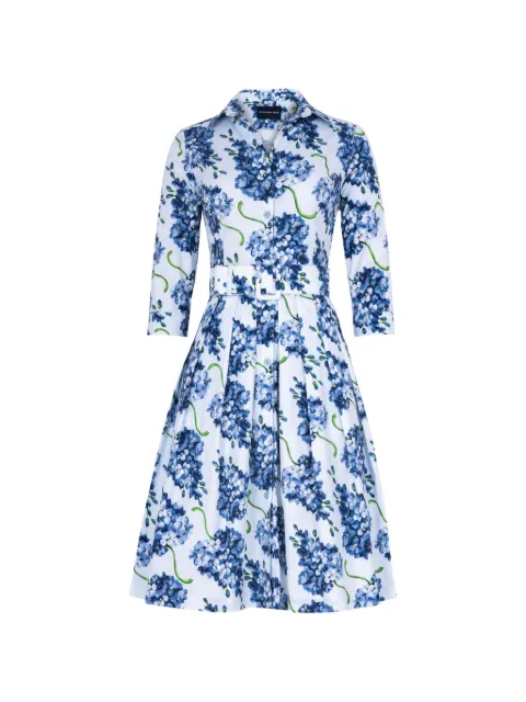 Samantha Sung Audrey floral-print midi dress